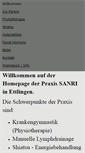 Mobile Screenshot of praxis-sanri.de
